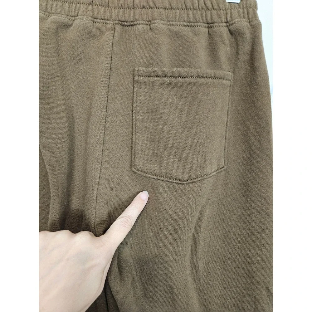 Hollister Flare Sweatpants XS Brown Wide Leg Loungewear Y2K Cozy Aesthetic
